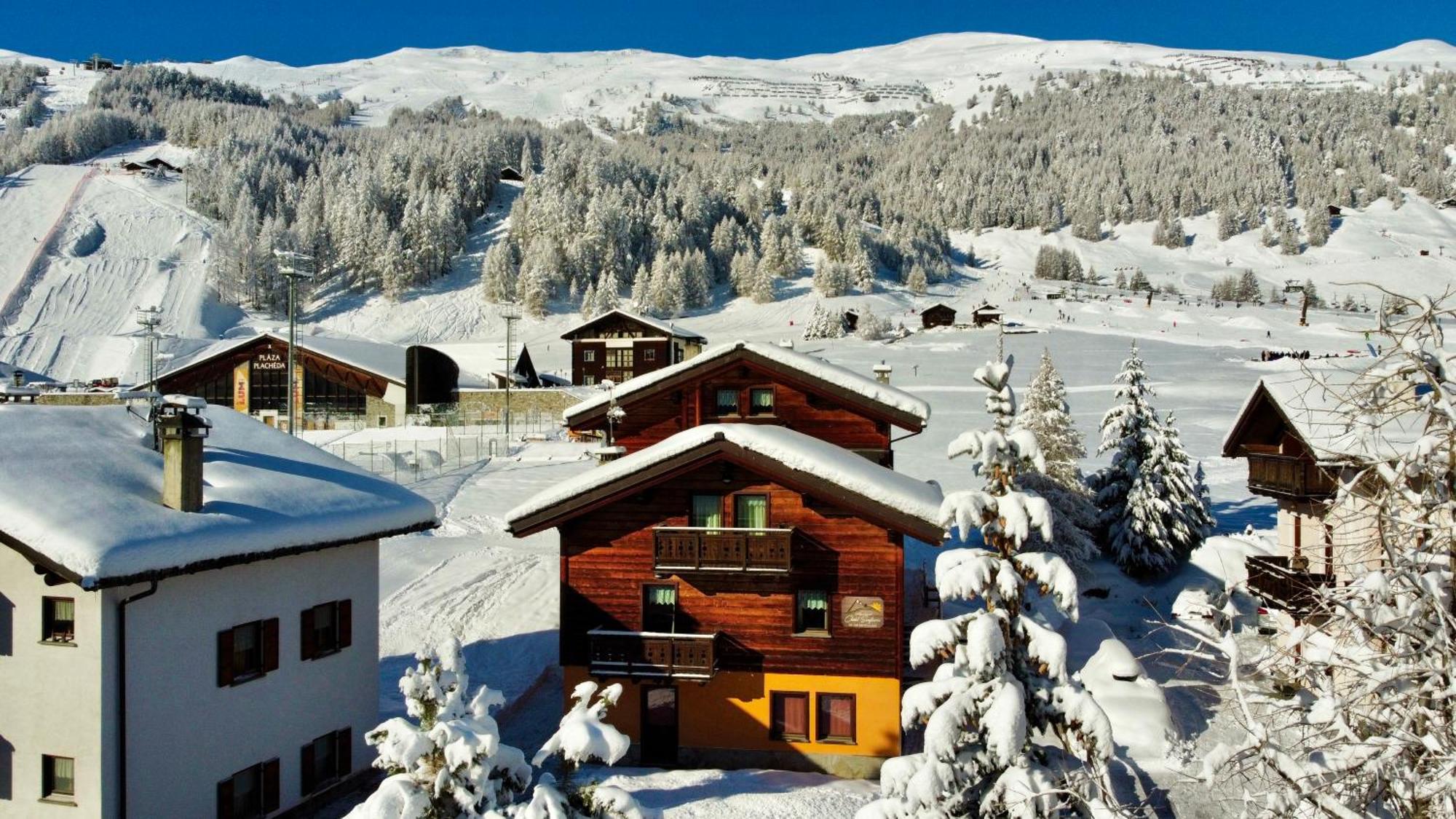 Chalet Girasole Livigno Bagian luar foto
