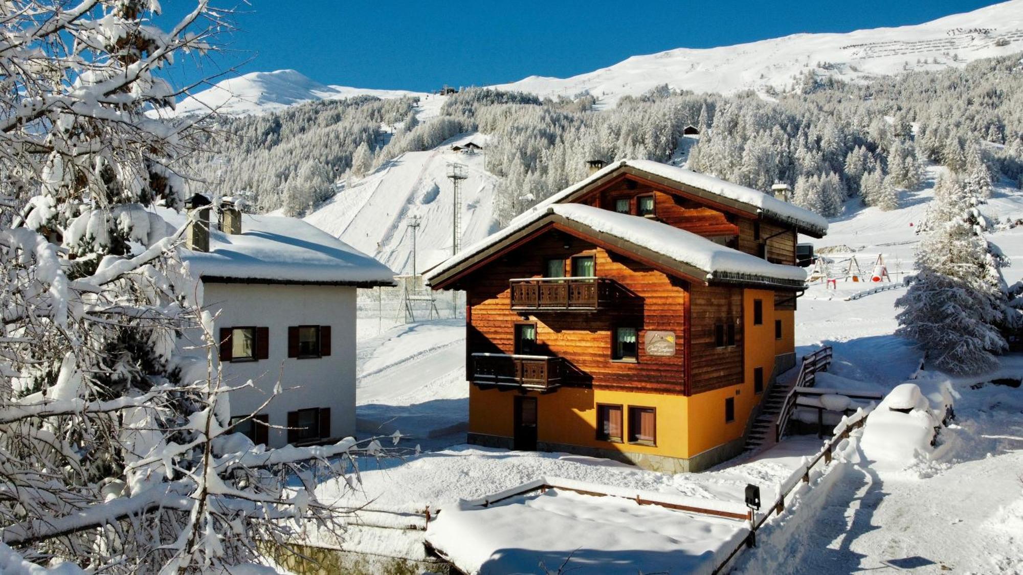 Chalet Girasole Livigno Bagian luar foto